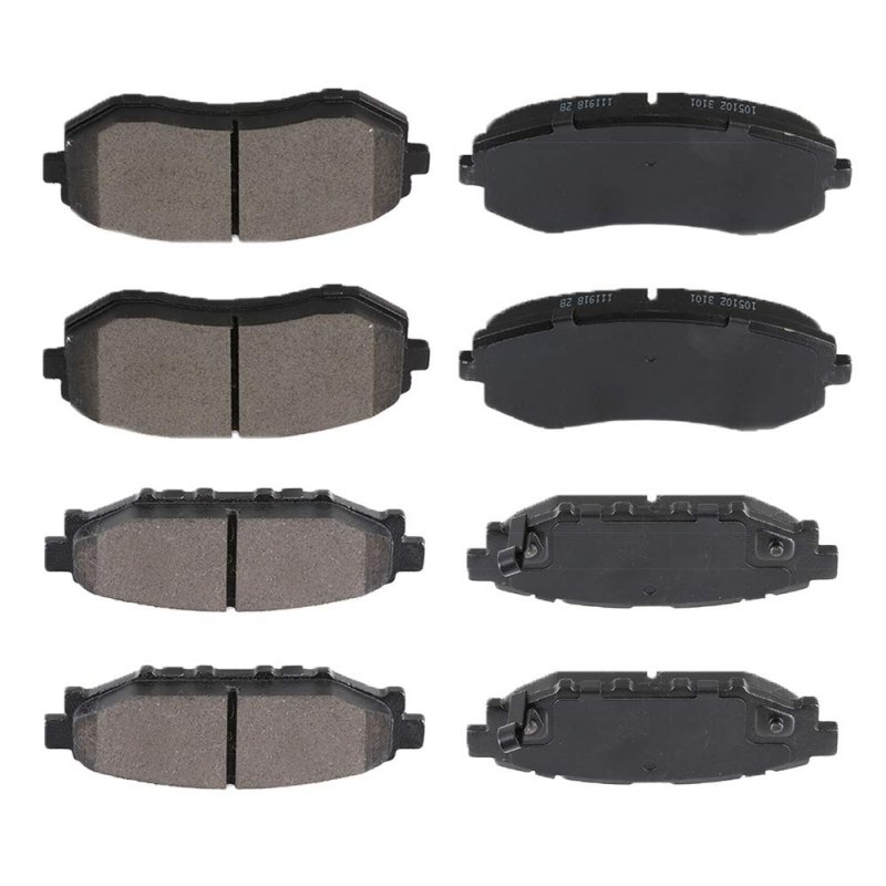 Ceramic Brake Pads Front And Rear For Subaru Forester 2009 2010 Impreza 2008 Legacy 2005 2012 Outback D929 D1114