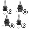 4pcs Front Upper Lower Ball Joints For Jeep Grand Cherokee 2005 2010 And Commander 2006 K80604 K80629 