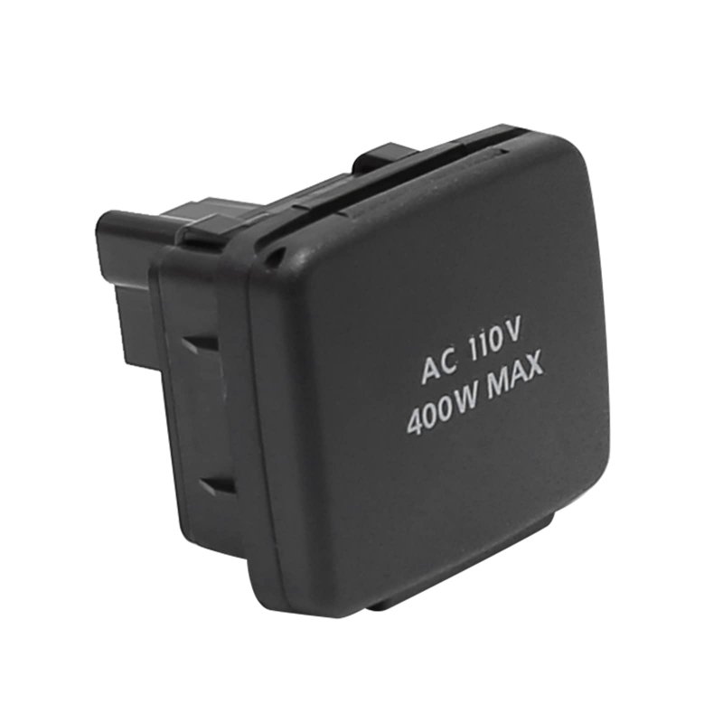 Saihisday 110v 400w Center Console Rear Power Outlet Socket Fl3z-19n236-a Replacement For F150 2015-2016