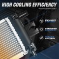 Auto Dynasty Aluminum Radiators For 2020 2021 2022 Honda Cr-v Hybrid 1-row Cooling Radiator Dpi 13897 1j0105rdj01