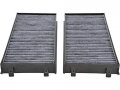 Cabin Air Filter Set Carbon Activated For 2008-2016 Bmw X6 