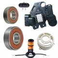 Maniacem Alternator Rebuild Kit For 2009-2013 Chevrolet Corvette 6 2l Zr1 Regulator Brushes Bearings Slipring 11465rk 