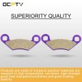 Ocpty Brake Pads Fit For Polaris Predator 500 2003 2004 2005 2006 2007 Troy Lee Edition Front And Rear Carbon Fiber