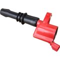 Dragon Fire Race Series High Performance Ignition Coil On Plug Cop Pencil Pack Compatible With 2004-2008 Ford Lincoln And 