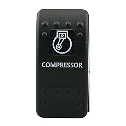 Blue Compressor Light Rocker Toggle Switch 12v 20a 24v 10a Waterproof 5 Pin On Off Push Button For Car Marine Boat Cxcp1601