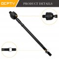 Ocpty New 2-piece Fit For 2003-2006 Mitsubishi Outlander-2 Front Inner Tie Rod End