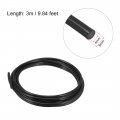 Uxcell Pneumatic Air Tubing 6mm Od X 4mm Id 3 Meter 118 Inch Pu Polyurethane Compressor Hose Pipe Black