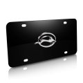 3d Logo Black Stainless Steel License Plate Chevrolet Impala 