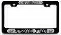Keep Calm I Am Almost A Personnel Officer 3d Metal License Plate Frame Universal Fit For Auto Suv And Truck Tag Holder 12 X 6