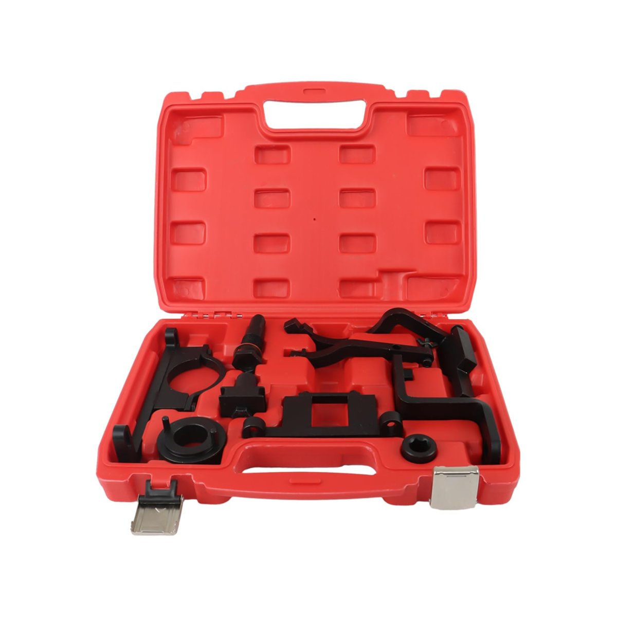 Camshaft Timing Tools Kit For 1997 2010 Explorer Ranger Mustang Mountaineer B4000 Steel Engine Chain Tool Set With Storage Case