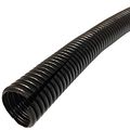 1 Split Wire Loom Tubing Polyethylene 10ft Black