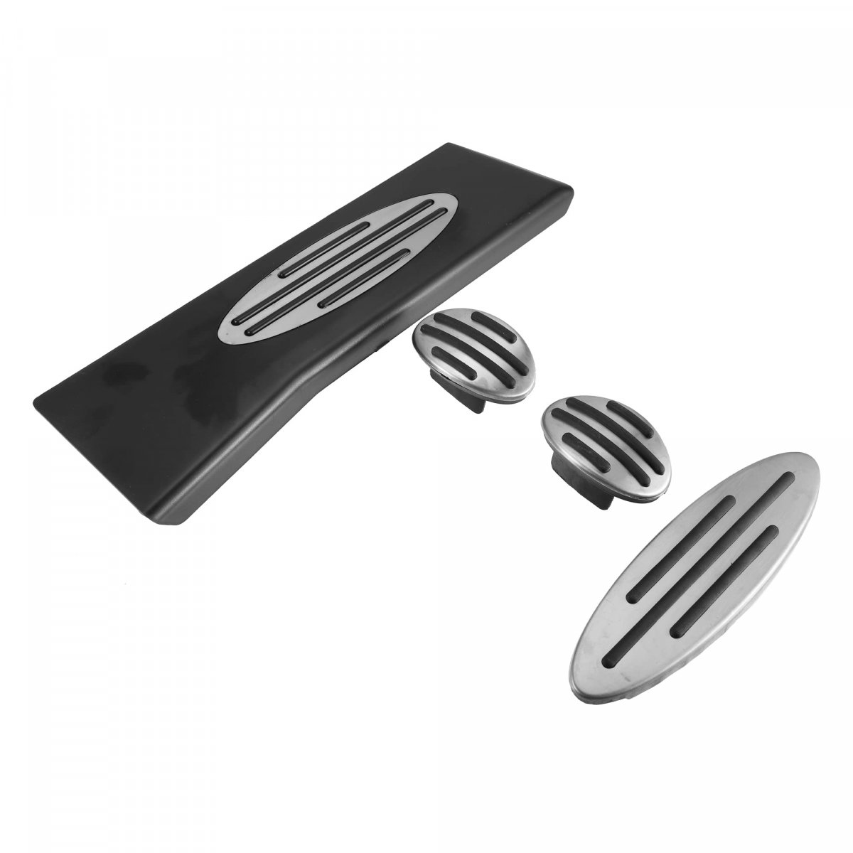 4pcs Brake Pedal Pad Gas Accelerator Cover Clutch Foot Rest For Mini Cooper One Hatch Hardtop Countryman Jcw R56 R60