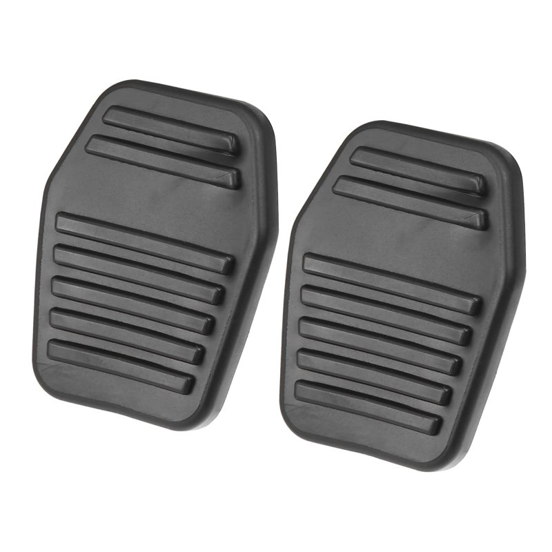 Acropix Anti-slip Clutch Brake Pedal Cover Car Fit For Ford Focus Pack Of 2 Black