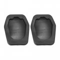 Acropix Anti-slip Clutch Brake Pedal Cover Car Fit For Ford Focus Pack Of 2 Black