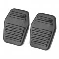 Acropix Anti-slip Clutch Brake Pedal Cover Car Fit For Ford Focus Pack Of 2 Black 