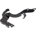 Hood Hinge Driver Side For Lexus Rx350 2016 2017 2018 2019 Steel Replacement Lx1236140 And 615343562117 