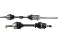 Front Cv Axle Shaft Set Of 2 For 1998-2001 Nissan Altima Automatic Transmission With Non-abs Brakes 
