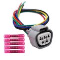 5 Pin Connector For Toyota 90980-11599 Pigtail Plug Wiring Harness 11 8 In Wire Length Includes Butt Connectors