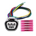 5 Pin Connector For Toyota 90980-11599 Pigtail Plug Wiring Harness 11 8 In Wire Length Includes Butt Connectors