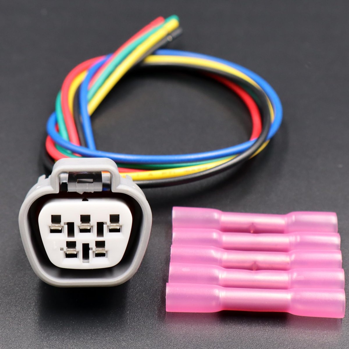 5 Pin Connector For Toyota 90980-11599 Pigtail Plug Wiring Harness 11 8 In Wire Length Includes Butt Connectors