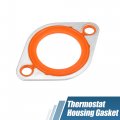 X Autohaux Aluminum Silicone Thermostat Water Neck Housing Gasket Seal Replacement For Chevy Sbc Bbc 265 283 305 327 350 383
