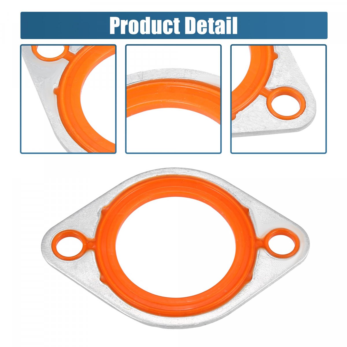 Aluminum Silicone Thermostat Water Neck Housing Gasket Seal Replacement For Chevy Sbc Bbc 265 283 305 327 350 383 396 400 427
