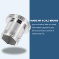 2pcs Faucet Aerator Adapter M16 Male To M22 With Washer 20mm Length