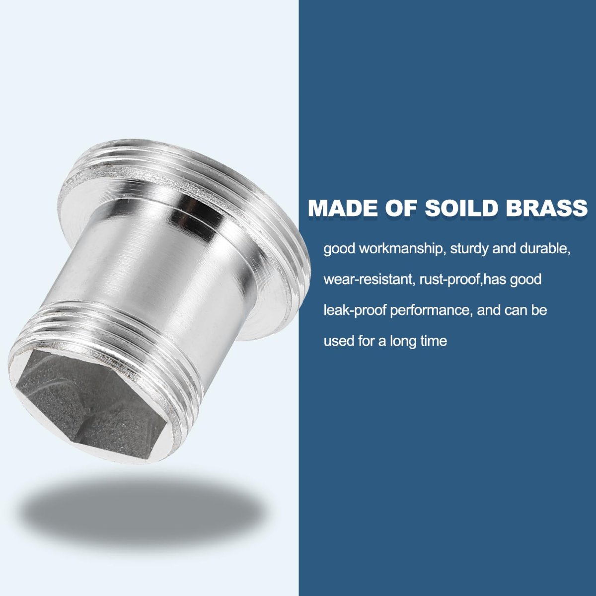2pcs Faucet Aerator Adapter M16 Male To M22 With Washer 20mm Length