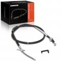 A-premium Rear Driver Side Parking Brake Cable Assembly Compatible With Acura Isuzu Models Slx 1996-1999 Trooper 1995-2002