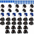 Ocpty 36pack Blue Led Light Kits Bright Instrument Panel Gauge Cluster Dashboard Bulbs With Twist Lock Socket Fit For 1999-2001
