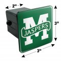 Graphics More Manhattan College Primary Logo Tow Trailer Hitch Cover Plug Insert