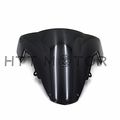 Black Double Bubble Transparent Windscreen Shield For 2003-2004 Suzuki Gsxr1000 B074v276bx 