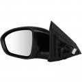 Ocpty Side View Mirror Passenger Exterior Compatible With 2008-2014 For Toyota Highlander Black Power Adjustmet And Heated