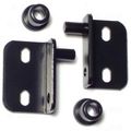 Hard-to-find Fastener 014973344634 Top And Bottom Cabinet Hinges Zinc 4-piece 