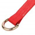 Ocpty 4 X Lasso Straps Wrecker Car Hauler Truck Tow Dolly Tire Wheel Tie Down Strap Red 2inch 8feet