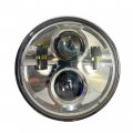 Genssi 5 3 4 Inch Round Led Projector Chrome Headlight H5001 4000 H5006 Pack Of 1 