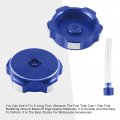 Goofit Racing Gas Fuel Tank Cap Replacement For Ssr Ttr Bse Taotao Kazuma Dirt Bike Motorcycle Pit Blue