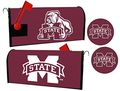 Mississippi State Bulldogs Magnetic Mailbox Cover Sticker Set 