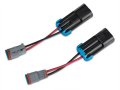 H10 To Deutsch Fog Light Wire Harness Adapter Kit For 2007 2009 Jeep Wrangler Jk Led Cube Lights 