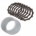 Road Passion Clutch Plates Steel Friction Replacement For Yamaha Xv535 Virago 1988-2001 Xvs400 Drag Star Classic 1998 1999