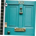 Osaladi Door Security Knocker Viewer With Peephole Home Knock And View Replacement Knockers Zinc Alloy Simple