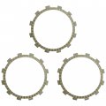 Caltric 3x Clutch Friction Plates Compatible With Yamaha Fjr1300a Fjr1300es 2016 2017 2018 2019 2020 2021 2022