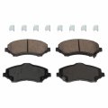 Front Brake Pads For Dodge Nitro 2007 2011 Semi Metallic 2 Wheel Set Part 68003701aa Pro Line Series With Shims And Hardware 