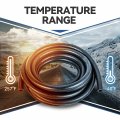 10an An-10 5 8 16mm Id Push Lock Fuel Line Hose Universal For Automotive Gasoline Engine Oil Fuel System 300psi Max Pressure