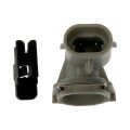 Pigtail Connector For Chevy Corvette 2003 To 2012 Gray Female Blade Terminal Replacement 1663202613 And 1663205066
