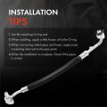 A-premium A C Discharge Line Hose Assembly Compatible With Dodge Avenger 2008 Chrysler Sebring 2007-2008 2 7l 3 5l Compressor