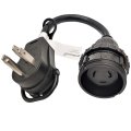 Parkworld 61124 Rv 50a Splitter Adapter Cord 14-50p To 14-50r Marine 30a Shore Power L5-30r 1 5ft