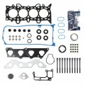 Cns Head Gasket Set Bolts For 01-05 Honda 1 7l 1700cc L4 Sohc 16-valve D17a1 
