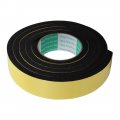 Uxcell 2pcs 40mm Width 10mm Thickness Single Side Shockproof Sponge Foam Tape 2m Length For Door Window