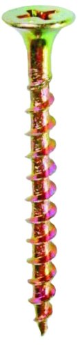 L H Dottie Wr6114 Drywall Screw Bugle Head Phillips No 6 By 1-1 4-inch Length Yellow Zinc 100-pack